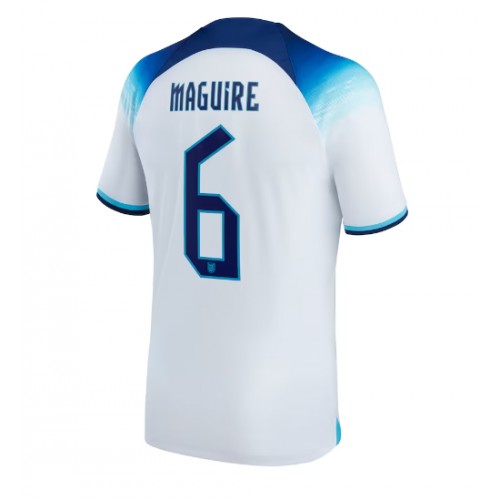 England Harry Maguire #6 Replica Home Shirt World Cup 2022 Short Sleeve